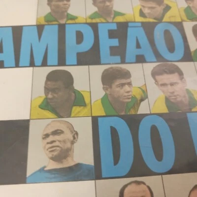 Tarjeta Odean Pelé Gazeta Esportiva 1962 Foto 1 de 4