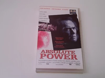 Absolute Power 1997 VHS German PAL Video Großbox Clint Eastwood Gene Hackman - Bild 1 von 4