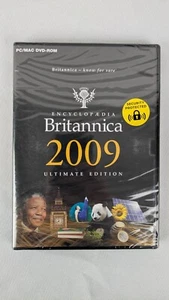 Encyclopedia Britannica 2009 Ultimate Edition PC Educational Software New Sealed - Picture 1 of 6
