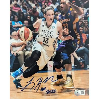 Lindsay Whalen Autographed Minnesota Lynx 8x10 Photo w/ HOF 22 Inscription - Image 1 of 2