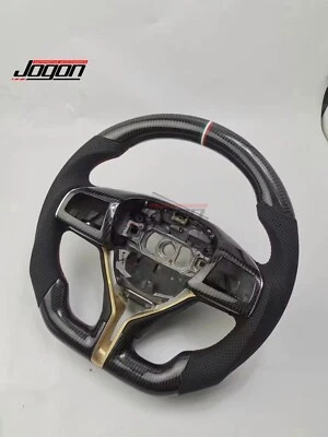 Volante de carbono personalizado para Maserati Ghibli Levante GranCabrio 2016-24 Foto 1 de 4