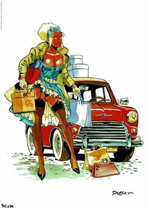 Ex-Libris Meynet - Double M - Mirabelle - Pin Up - Bild 1 von 1