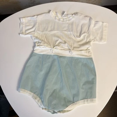 Цельный боди 60-е/70-е Sailor Nautical молодежный размер 12 месяцев - Изображение 1 из 4