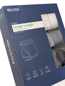 Calzoncillo/boxer Hollister California Epic Flex de longitud más larga para hombre (paquete) (7" - Imagen 1 de 133