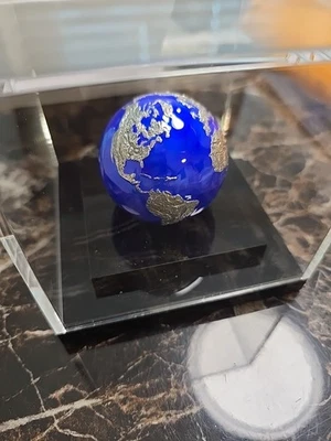 BARBADOS~2021 5$ MÁRMOL AZUL POR LA NOCHE~3OZ PLATA 2º en Serie 999 ¡¡De colección!!! Foto 1 de 4