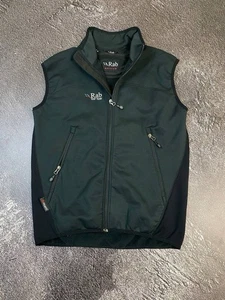 Vintage Rab Vest Polartec Outdoor style Color Black Size M Mens - Picture 1 of 8