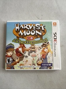 Harvest Moon 3D: A New Beginning (Nintendo 3DS, 2012) CIB Complete Tested Game - Picture 1 of 6