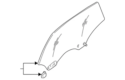 Cristal puerta Subaru original 62011AE08A Foto 1 de 2