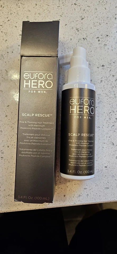 EUFORA HERO FOR MEN SCALP RESCUE 3.4 oz  new sealed - Image 1 of 1