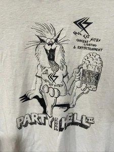 Terry Davidson and the Gears 1990's Cool Cats Sites Concert Lighting T-shirt - Picture 1 of 12