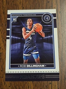 Rob Dillingham Rookie Card 2024-25 Panini NBA Hoops #238 - Picture 1 of 3