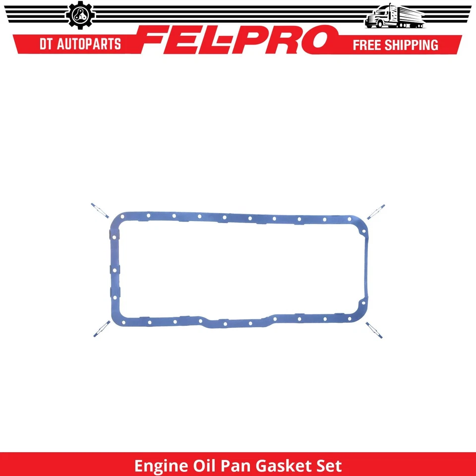 Juego de juntas de cárter de aceite de motor Fel-Pro 4,9 L L6 para Ford E-150 Econoline 1988-1996 Foto 1 de 1