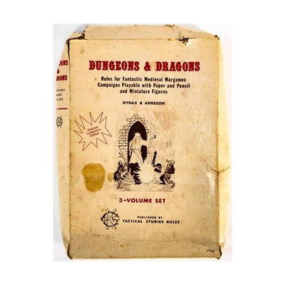 TSR Basic D&D D&D - Caja Blanca Original (6ª, Edición Coleccionista) Justo/En muy buen estado+ Foto 1 de 2