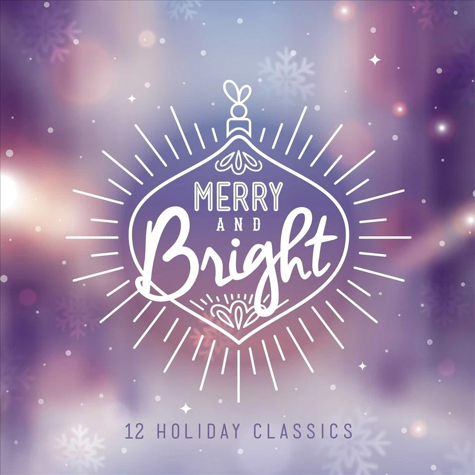 VARIOUS ARTISTS MERRY AND BRIGHT [PURPLE LP] NEW LP - Image 1 of 1
