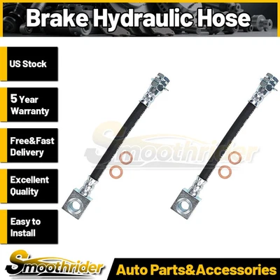 2pcs Sunsong Rear Outer Brake Hydraulic Hose For Plymouth Acclaim 1995-1995 - Image 1 of 4