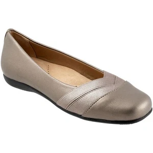 Trotters Womens Stella Black Ballet Flats Shoes 9 Narrow (AA,N) BHFO 2949 - Picture 1 of 3