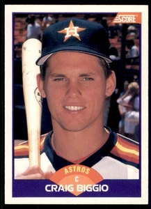 1989 Score #237 Craig Biggio - Picture 1 of 2