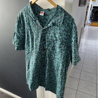 Mambo Mens Button Up Short Sleeve top | Size 3XL Hawaiian - image 1 of 2