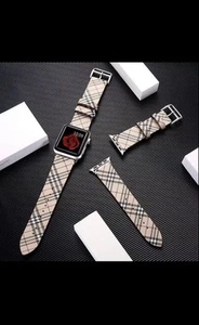 Luksusowy skórzany pasek Apple Watch do iWatch Series 10 9 8 7 6 5 SE Ultra 2 - Zdjęcie 1 z 4