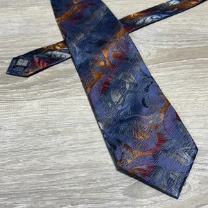 Enrico Venturi Krawatte Herren Einheitsgröße Blau Seide Made in Italy Abstrakt Jacquard - Bild 1 von 9