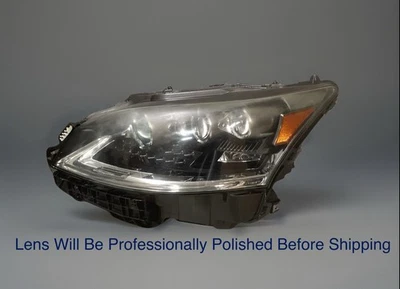 Farol esquerdo 2013 2014 2015 2016 2017 Lexus LS460 feixe triplo usado OEM SHELL - Imagem 1 de 4