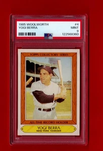 1985 Topps Woolworth {All-Time Record Holder} #4 Yogi Berra PSA 9  $$$$ - Picture 1 of 2