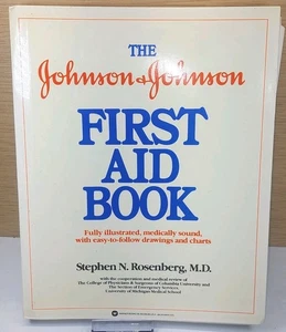 The Johnson & Johnson First Aid Book by Stephen N Rosenberg, M.D. Softcover 1985 - Picture 1 of 3