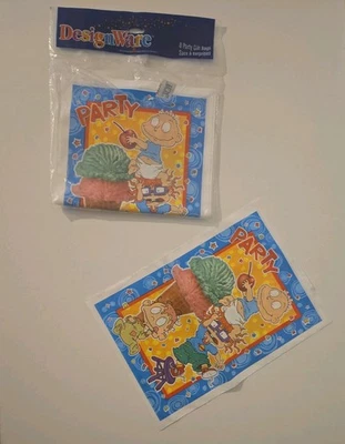Bolsas de regalo de fiesta Rugrats vintage artículo de diseño paquete sellado de 7 bolsas de plástico para regalos Foto 1 de 4