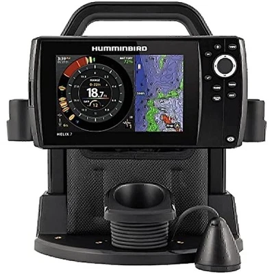 Humminbird H7 ICE Fish Finder Chirp GPS G4 All Season 411760-1 - Image 1 of 4