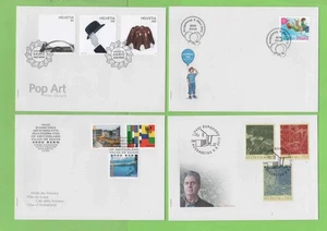 Switzerland 2012 Collection of five First Day Covers - Picture 1 of 2