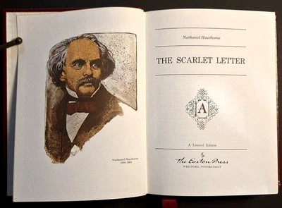 The Scarlet Letter by Nathaniel Hawthorne Easton Press Limited Edition 1975 - Image 1 of 4