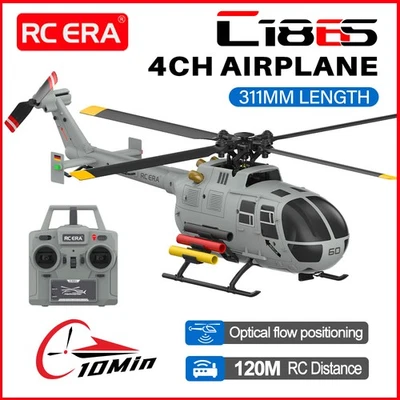 RC ERA C186S BO105 Helicopter Optical Flow Positioning Three-speed Adjustment - Image 1 of 4