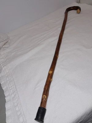 Bastón de madera espina de colección hecho a mano 36 3/8” Foto 1 de 3