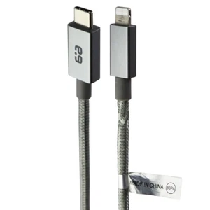 PureGear Tressé Mfi Vers Usb-C 10ft. Chargement Câble - Métallique Espace Gris - Photo 1 sur 2
