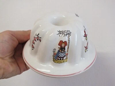 Petit moule à Kouglof décoratif Hansi, en céramique d'Elchinger, Alsace - Photo 1/4