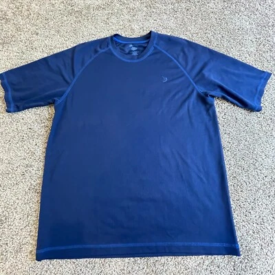 Reel Legends Shirt Mens Large Blue Short Sleeve Fish Fishing Adult - Image 1 of 4