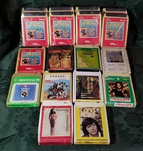 STEREO CASSETTE 8 TRACKS CARTRIDGE Dance Jazz Funk Soul Pop Rock Glatt LOT 18 - Bild 1 von 15