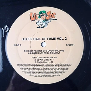 Various - Luke's Hall Of Fame Vol.2 (1997, Lil' Joe Records LP) Disk One Only - Imagen 1 de 6