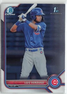 2022 Bowman Luis Verdugo 1st Bowman Chrome Chicago Cubs #BCP-147 - Bild 1 von 2