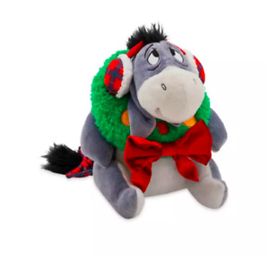 Disney Christmas 2021 Eeyore Holiday Medium Plush New with Tag 11'' H inches 