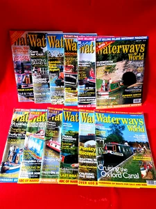 Collection WATERWAYS WORLD Magazines : Jan - Dec 2005 - 12 Issues - Picture 1 of 4