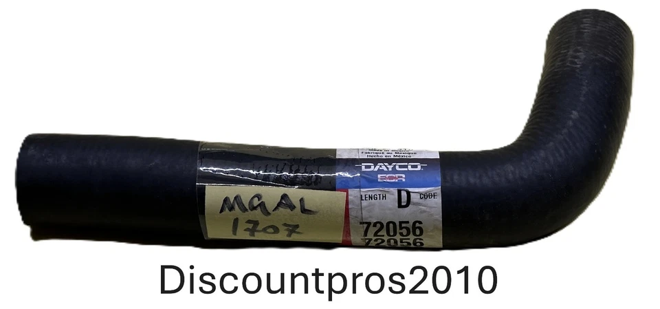 Manguera refrigerante radiador inferior/superior Dayco 72056 Chevy Suzuki 1999-2008 Foto 1 de 1