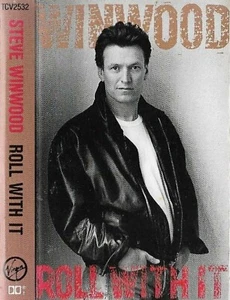 Steve Winwood Roll With It CASSETTE ALBUM Virgin TCV2532 Pop Rock Soul Blues - Picture 1 of 12