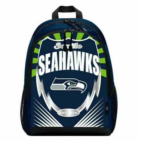 Seattle Seahawks Kids Lightning Backpack - NFL Cover