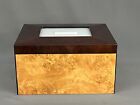 New Burlwood Cremation Box / Memorial Urn Kit for Human Remains 12" (2)