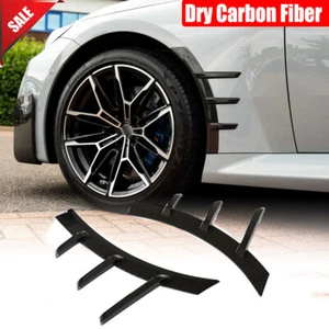 Fits BMW M2 G87 2022UP Dry Carbon Front Fender Arch Trims Spats Side Air Vents - Picture 1 of 12