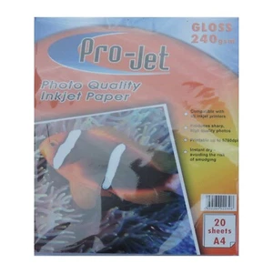 400 Blatt Projekt A4 240 g/m Glanz Fotopapier - Bild 1 von 1