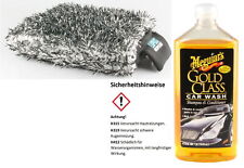 Produktbild - Meguiars Gold Class Car Wash Shampoo 473ml Autowaschset Lupus Pro Waschhandschuh