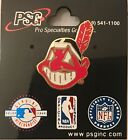 Cleveland Indians CHIEF WAHOO Logo Pin MLB BANNED LOGO Guardians 