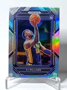 2023 PRIZM DRAFT ROOKIE SILVER KJ WILLIAMS OKLAHOMA CITY THUNDER LSU TIGER-RM72 - Bild 1 von 2